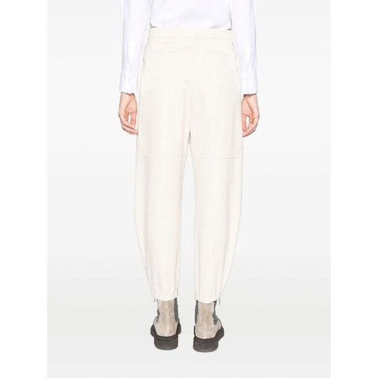 Brunello Cucinelli Beige Baumwollhose für die Freizeit by Brunello Cucinelli