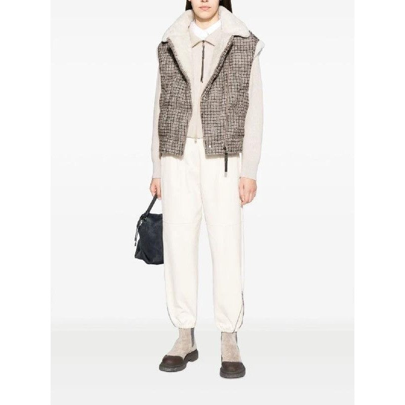 Brunello Cucinelli Beige Baumwollhose für die Freizeit by Brunello Cucinelli