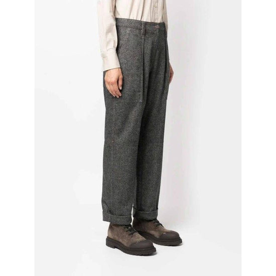 Brunello Cucinelli Zweifarbige Wollhose by Brunello Cucinelli