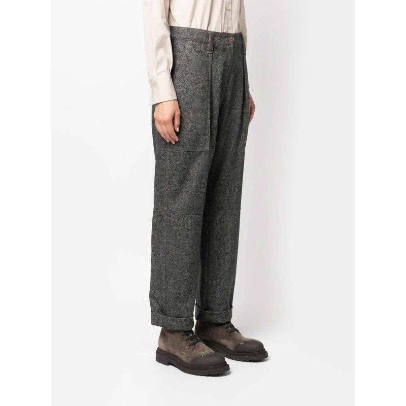 Brunello Cucinelli Zweifarbige Wollhose by Brunello Cucinelli