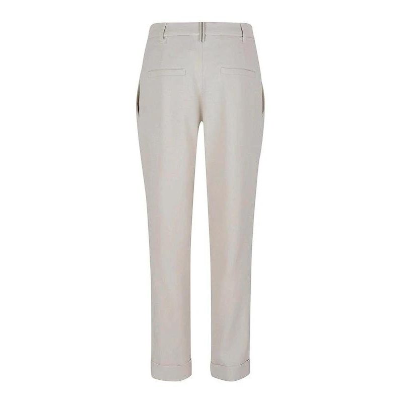 Brunello Cucinelli Weiße Freizeithose aus Viskose by Brunello Cucinelli