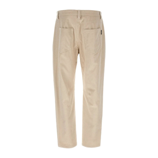 Brunello Cucinelli Weiße Baumwollhose für den Alltag by Brunello Cucinelli