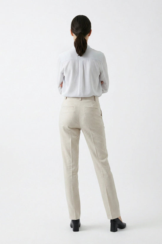 Brunello Cucinelli Weiße Baumwoll-Freizeithose by Brunello Cucinelli
