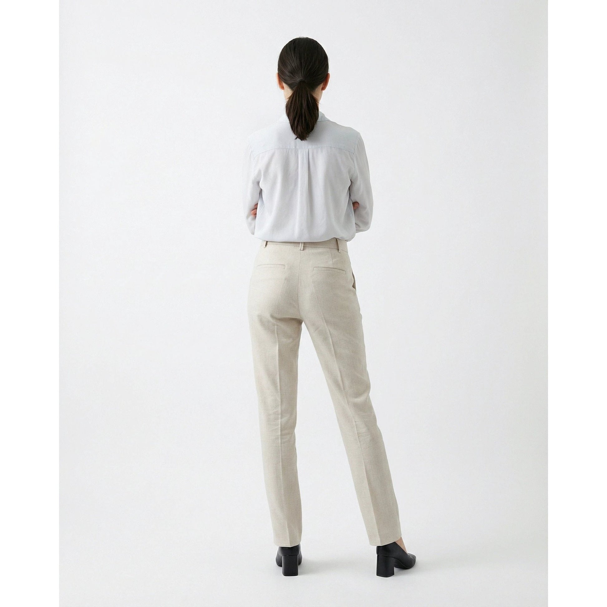 Brunello Cucinelli Weiße Baumwoll-Freizeithose by Brunello Cucinelli