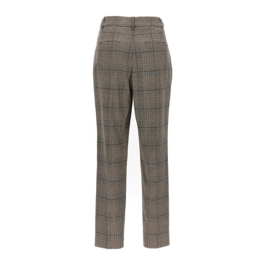 Brunello Cucinelli Beige Wollhose by Brunello Cucinelli