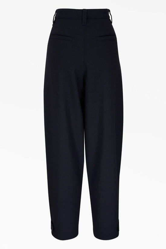 Brunello Cucinelli Blaue Woll-Freizeithose by Brunello Cucinelli