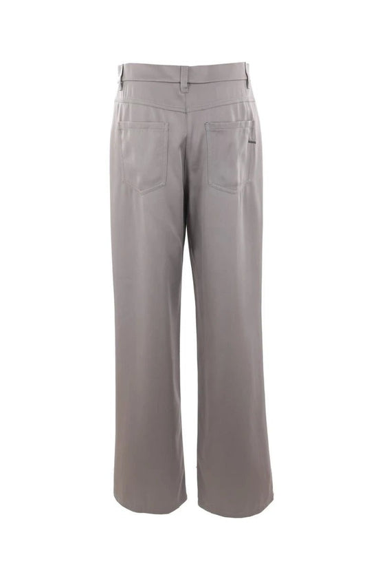 Brunello Cucinelli Graue Freizeithose aus Acetat by Brunello Cucinelli