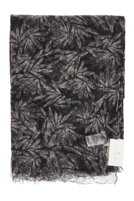 Brunello Cucinelli Cucinelli Grauer Kaschmirschal by Brunello Cucinelli Cucinelli