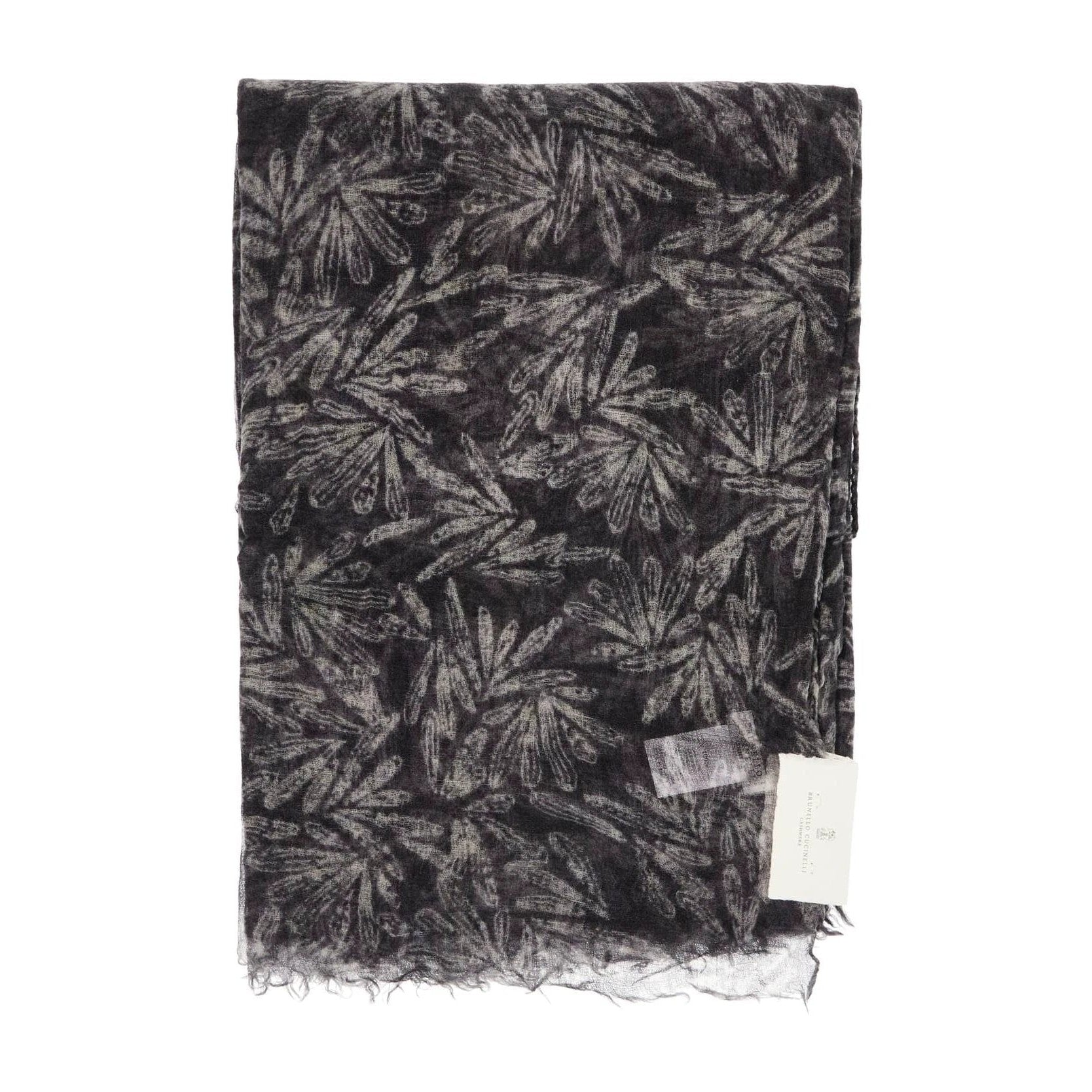 Brunello Cucinelli Cucinelli Grauer Kaschmirschal by Brunello Cucinelli Cucinelli