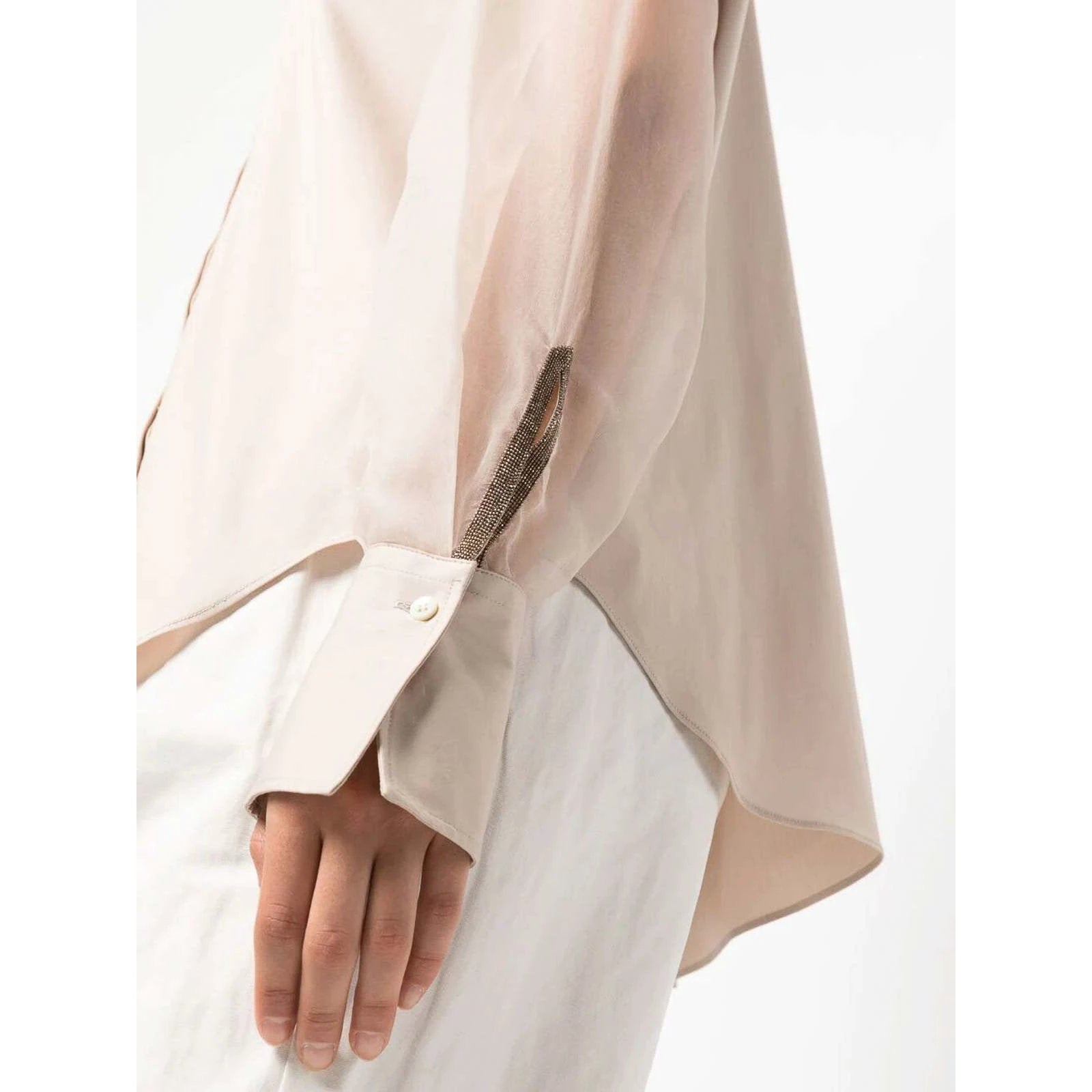 Brunello Cucinelli Rosa Baumwollbluse by Brunello Cucinelli