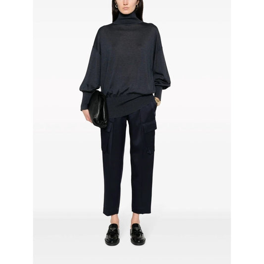 Brunello Cucinelli Blauer Kaschmir-Rollkragenpullover by Brunello Cucinelli