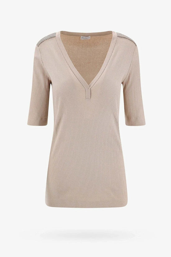 Brunello T-Shirt Beige | ELORÉ