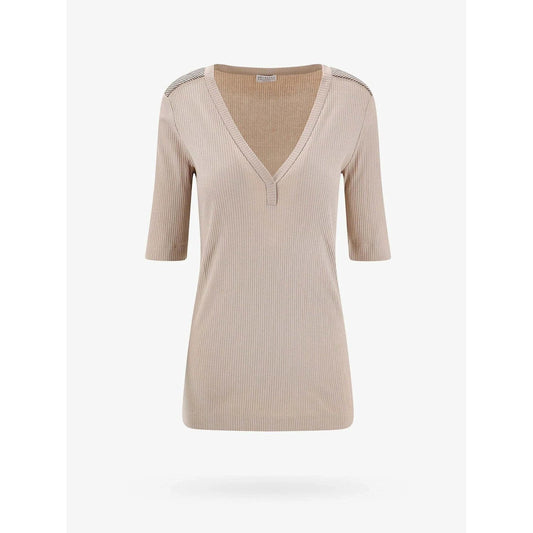 Brunello T-Shirt Beige | ELORÉ