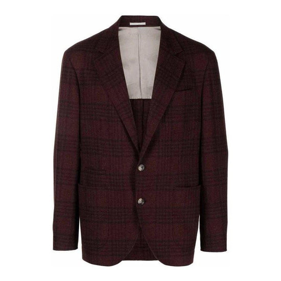 Brunello Cucinelli Cucinelli Mehrfarbiger Wollblazer by Brunello Cucinelli Cucinelli
