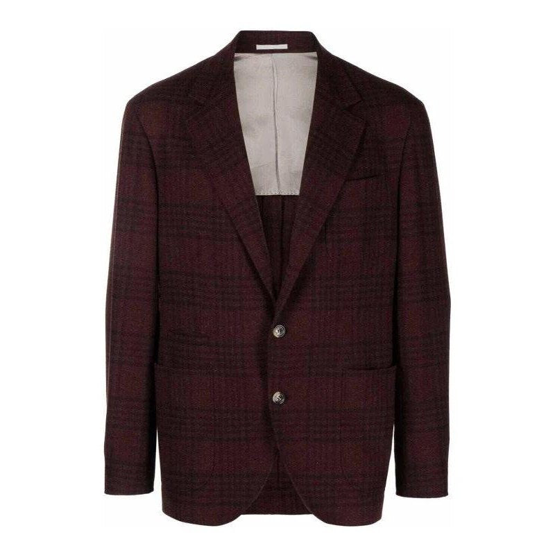 Brunello Cucinelli Cucinelli Mehrfarbiger Wollblazer by Brunello Cucinelli Cucinelli