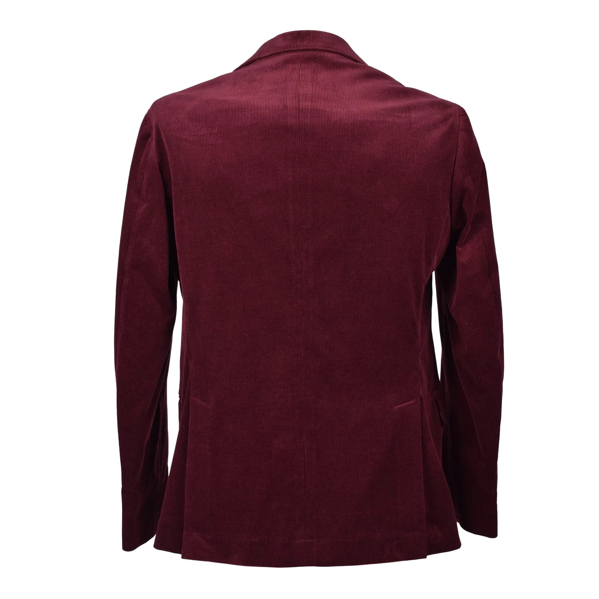 Brunello Cucinelli Burgunderfarbener Baumwollblazer by Brunello Cucinelli
