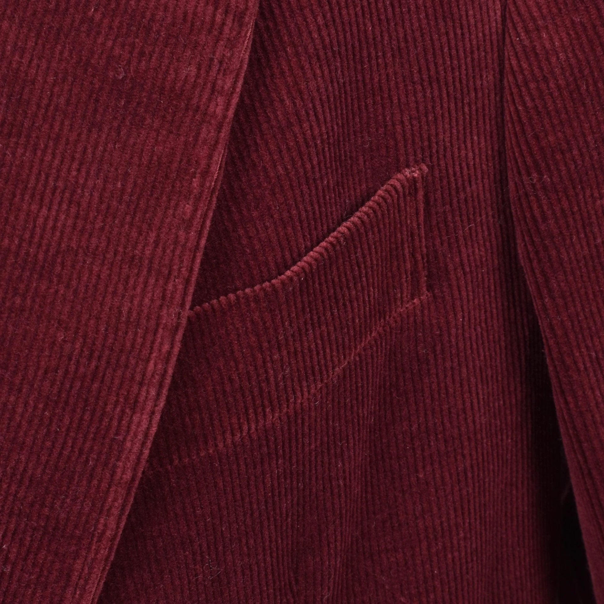 Brunello Cucinelli Burgunderfarbener Baumwollblazer by Brunello Cucinelli