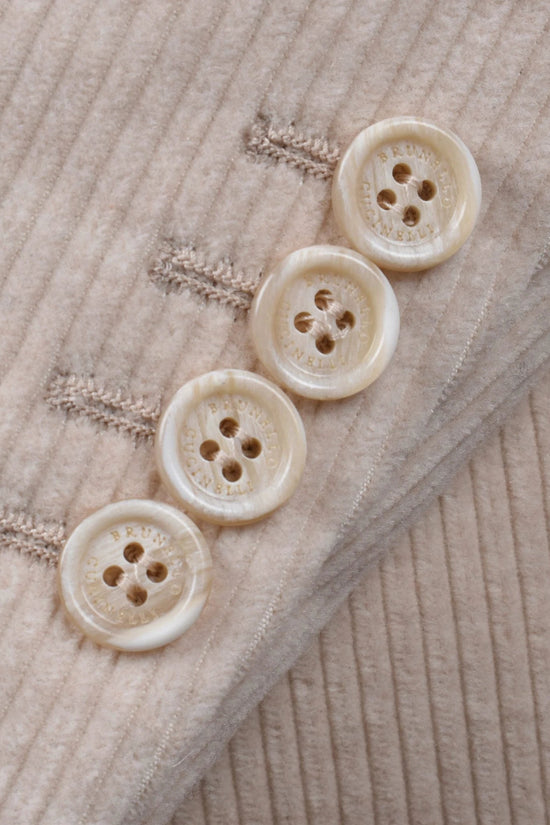 Brunello Cucinelli Beiger Baumwollblazer by Brunello Cucinelli