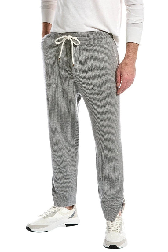 Brunello Cucinelli Cucinelli Graue Kaschmir-Jogginghose (Trainingshose) by Brunello Cucinelli Cucinelli