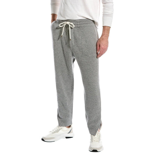 Brunello Cucinelli Cucinelli Graue Kaschmir-Jogginghose (Trainingshose) by Brunello Cucinelli Cucinelli