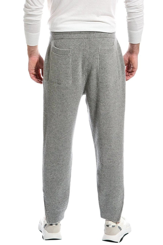Brunello Cucinelli Graue Kaschmir-Jogginghose (Trainingshose) by Brunello Cucinelli