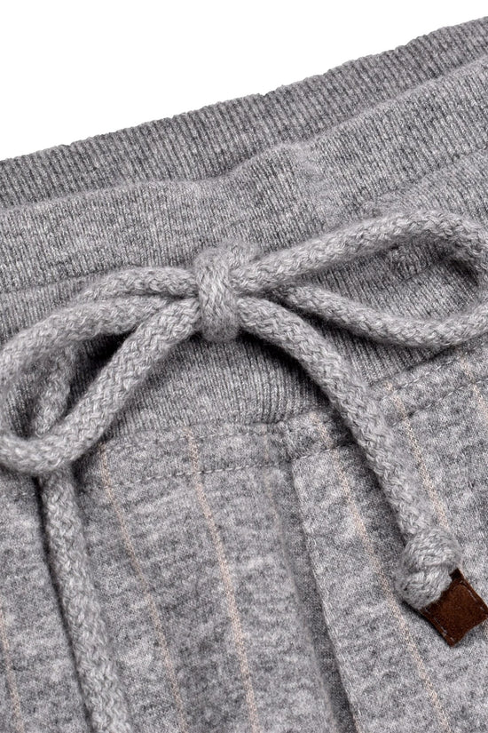 Brunello Cucinelli Graue Kaschmir-Jogginghose (Trainingshose) by Brunello Cucinelli