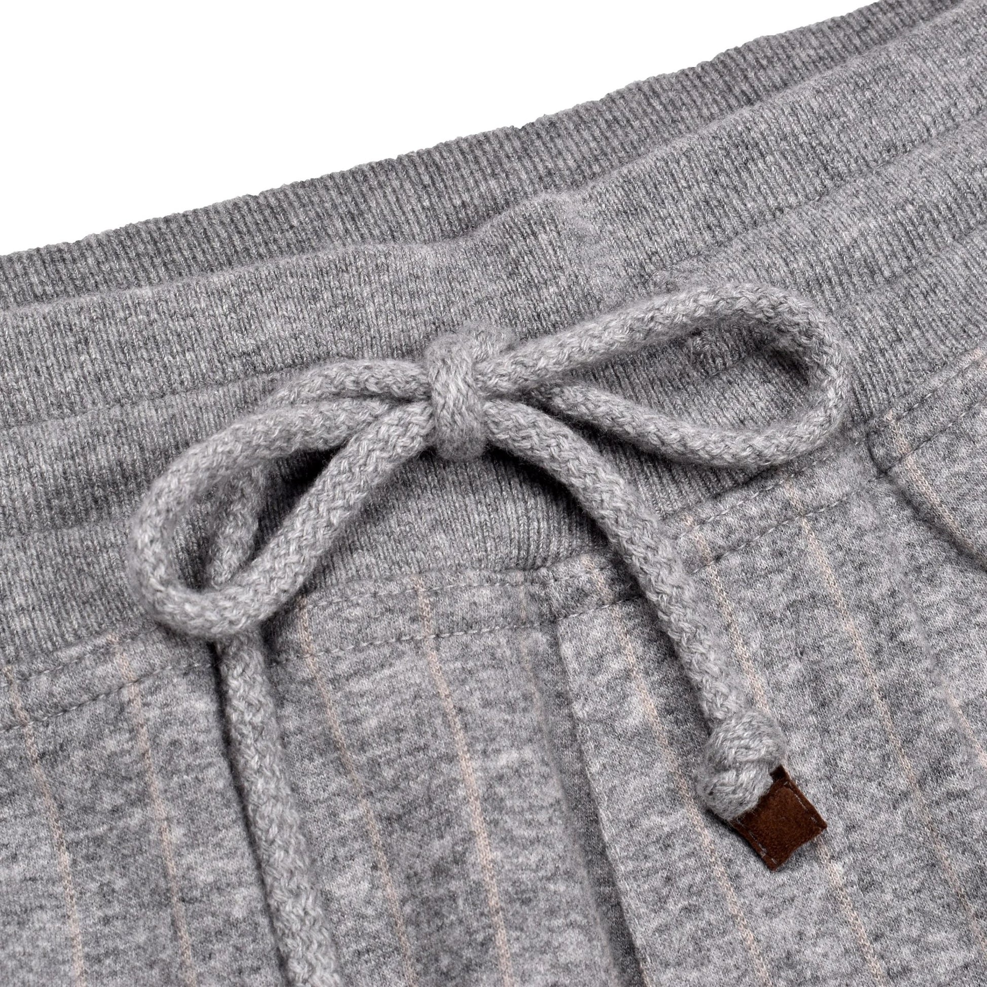 Brunello Cucinelli Graue Kaschmir-Jogginghose (Trainingshose) by Brunello Cucinelli