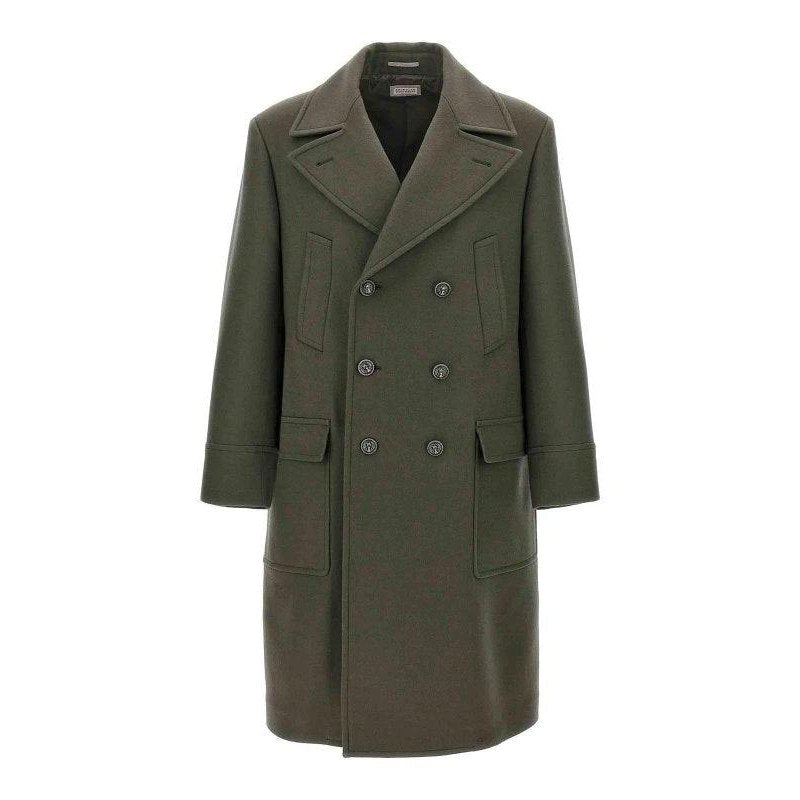 Brunello Cucinelli Cucinelli Armee Wollmantel by Brunello Cucinelli Cucinelli