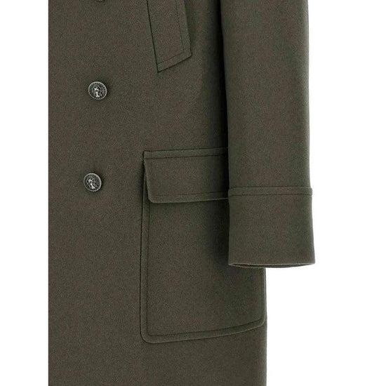 Brunello Cucinelli Armee Wollmantel by Brunello Cucinelli