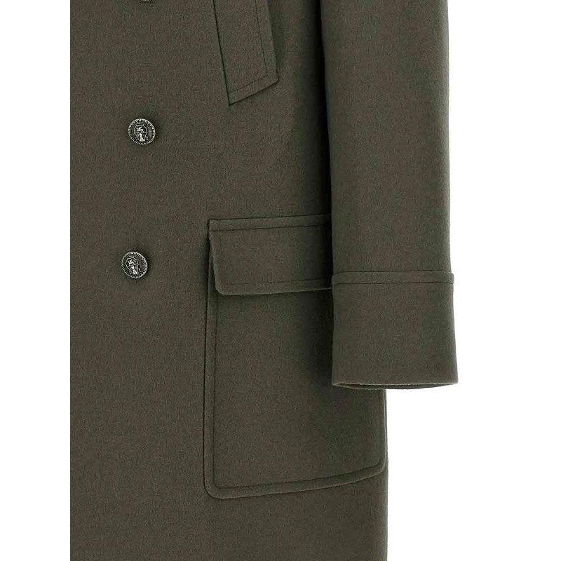 Brunello Cucinelli Armee Wollmantel by Brunello Cucinelli