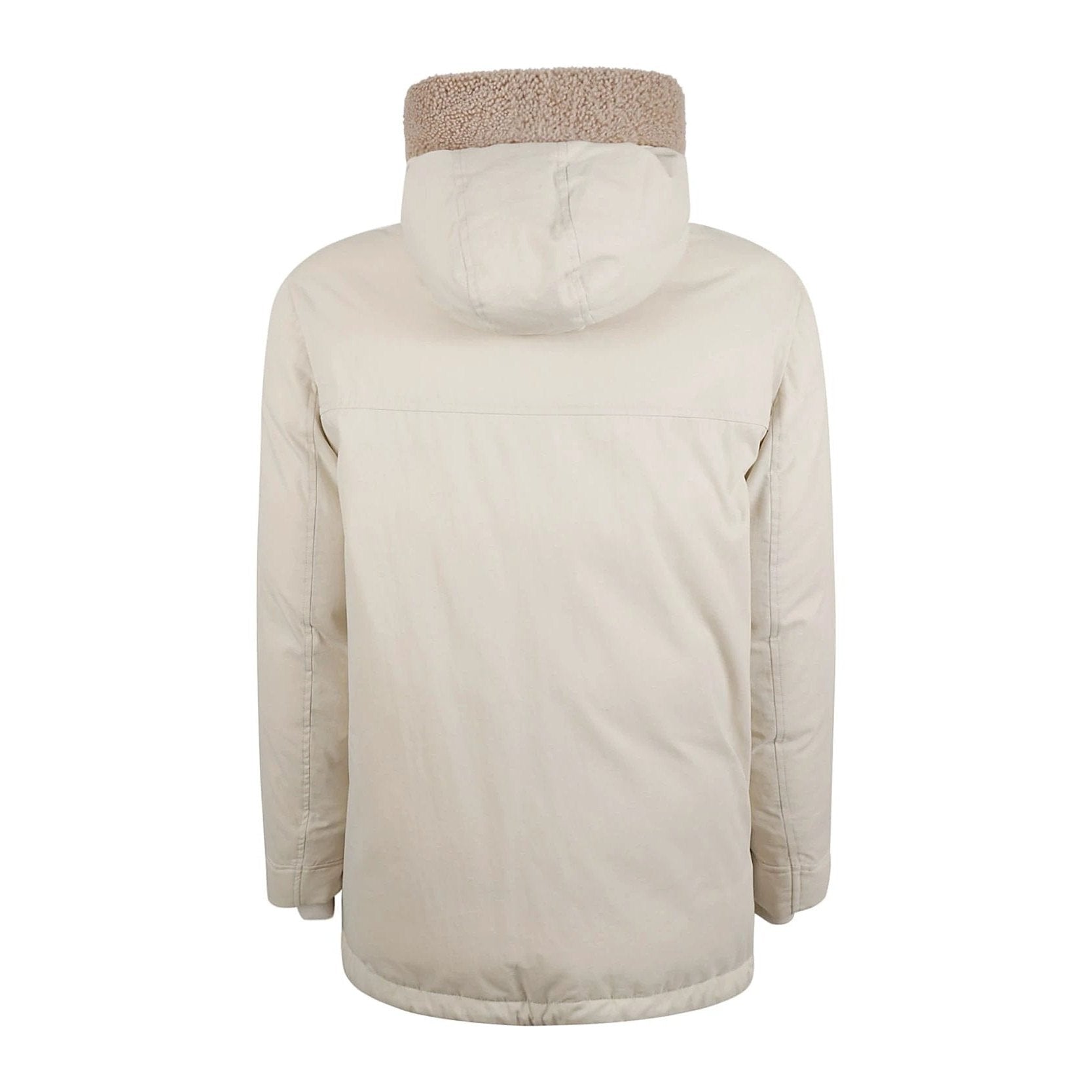 Brunello Cucinelli Mehrfarbige Baumwolljacke in voller Länge by Brunello Cucinelli