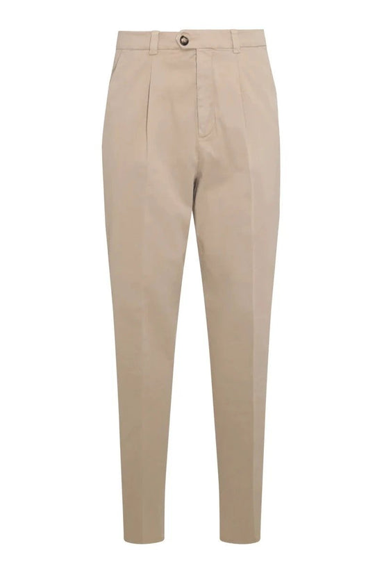 Brunello Cucinelli Cucinelli Braune Baumwoll-Freizeithose by Brunello Cucinelli Cucinelli