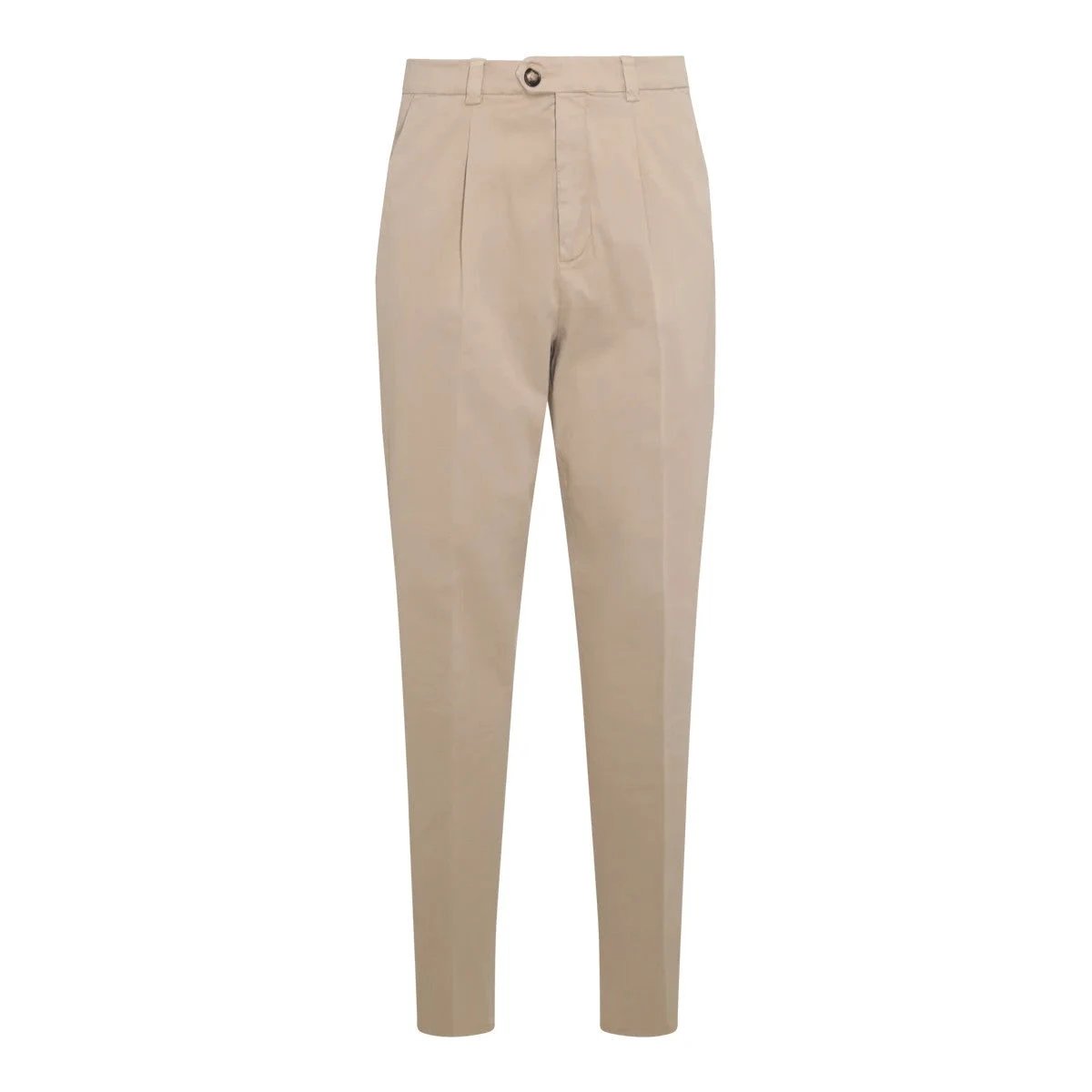 Brunello Cucinelli Cucinelli Braune Baumwoll-Freizeithose by Brunello Cucinelli Cucinelli