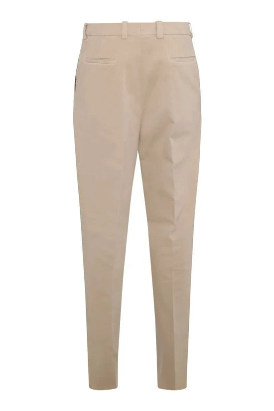 Brunello Cucinelli Braune Baumwoll-Freizeithose by Brunello Cucinelli