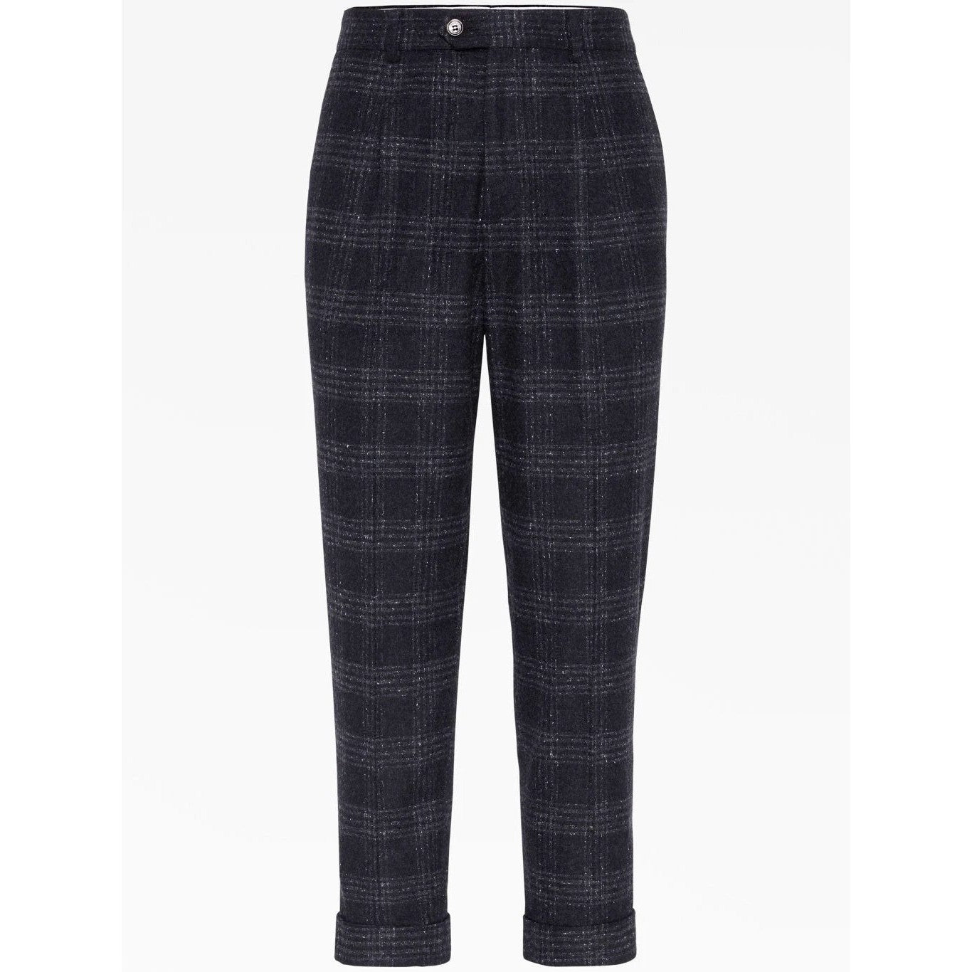 Brunello Cucinelli Graue Seiden-Freizeithose by Brunello Cucinelli