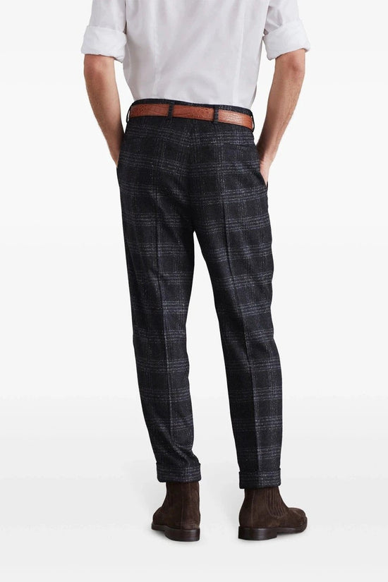 Brunello Cucinelli Graue Seiden-Freizeithose by Brunello Cucinelli