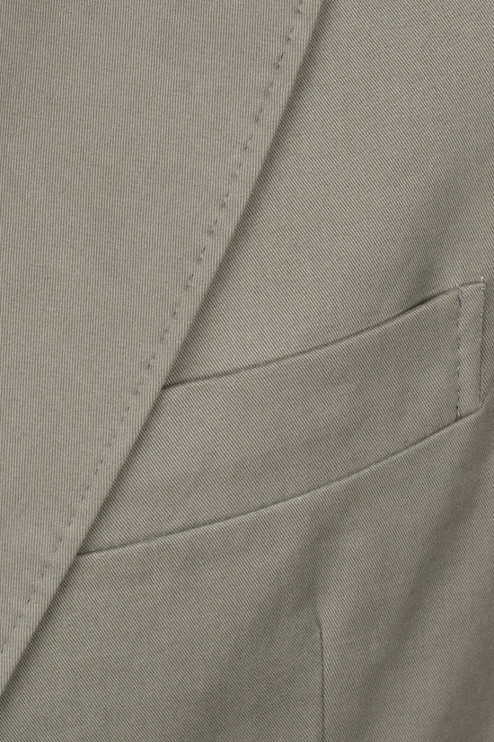 Brunello Cucinelli Grüner Baumwollblazer by Brunello Cucinelli