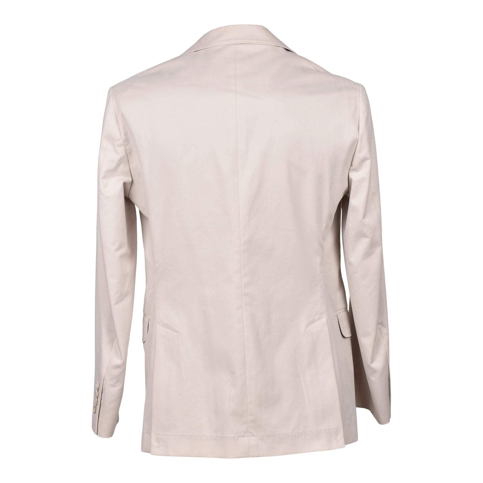 Brunello Cucinelli Beiger Baumwollblazer by Brunello Cucinelli