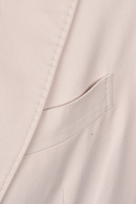 Brunello Cucinelli Beiger Baumwollblazer by Brunello Cucinelli