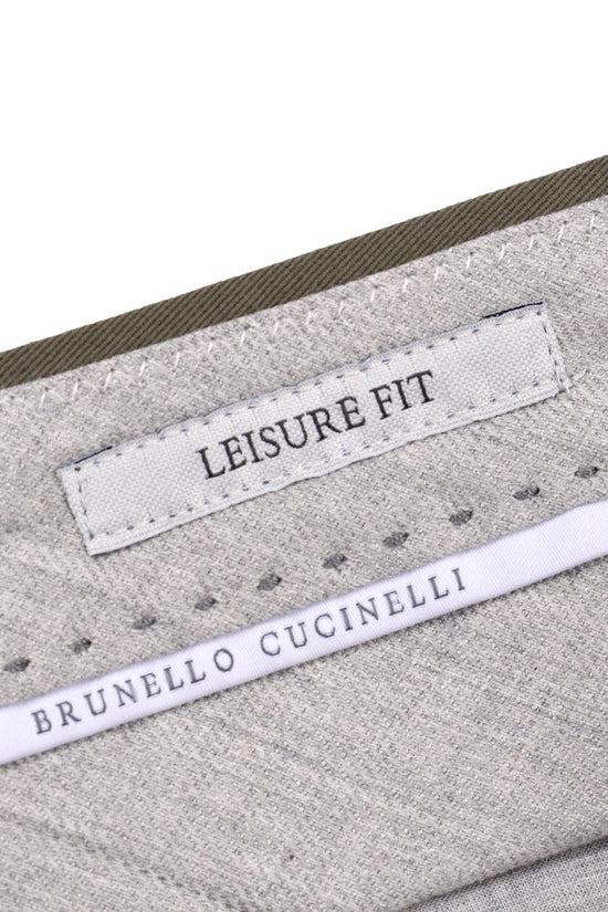 Brunello Cucinelli Grüner Baumwollblazer by Brunello Cucinelli