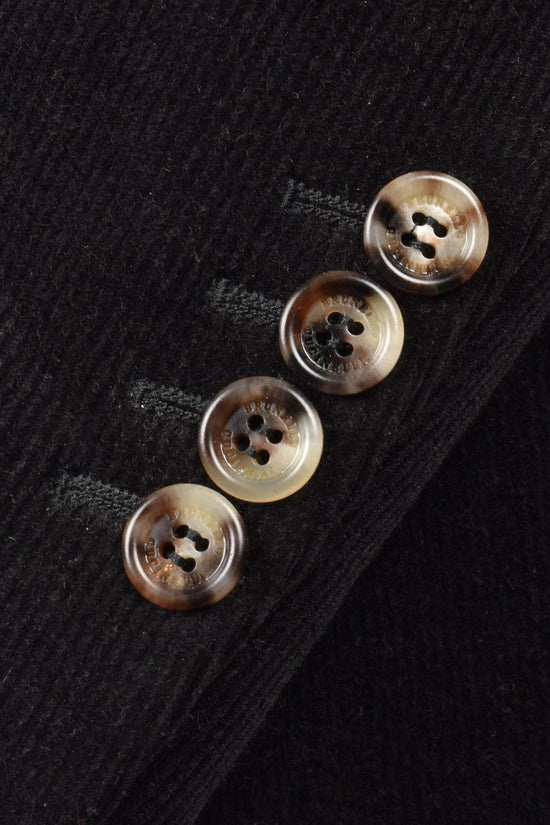 Brunello Cucinelli Schwarzer Baumwollblazer by Brunello Cucinelli