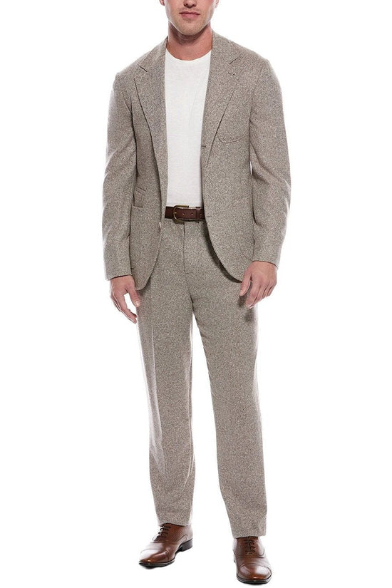 Brunello Cucinelli Cucinelli Brauner Woll-Zweiteiler by Brunello Cucinelli Cucinelli
