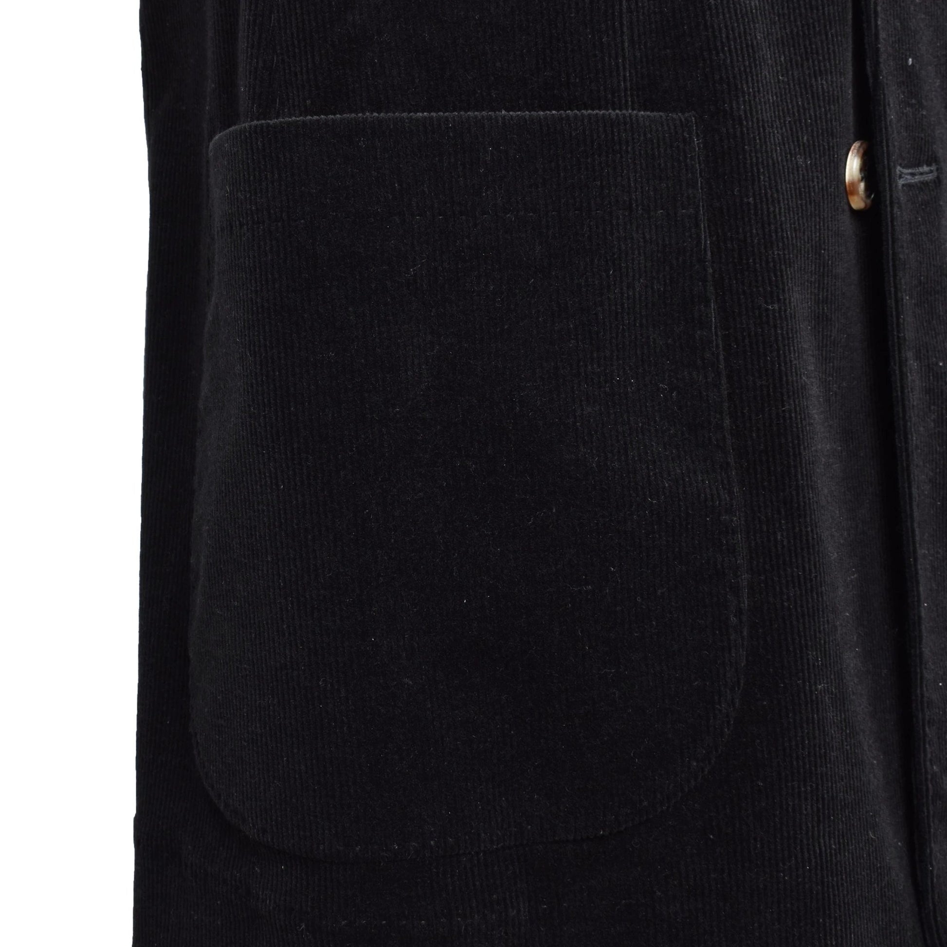 Brunello Cucinelli Schwarzer Baumwollblazer by Brunello Cucinelli