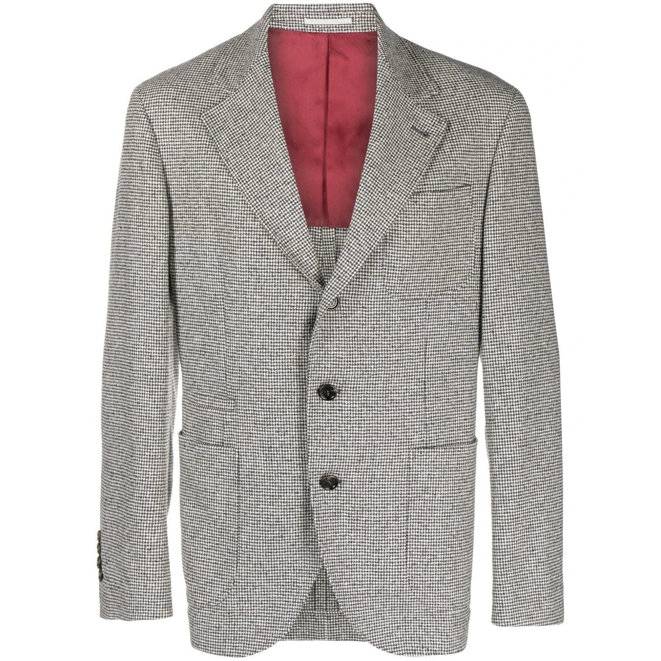 Brunello Cucinelli Cucinelli Grauer Woll-Zweiteiler by Brunello Cucinelli Cucinelli