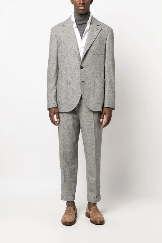 Brunello Cucinelli Grauer Woll-Zweiteiler by Brunello Cucinelli