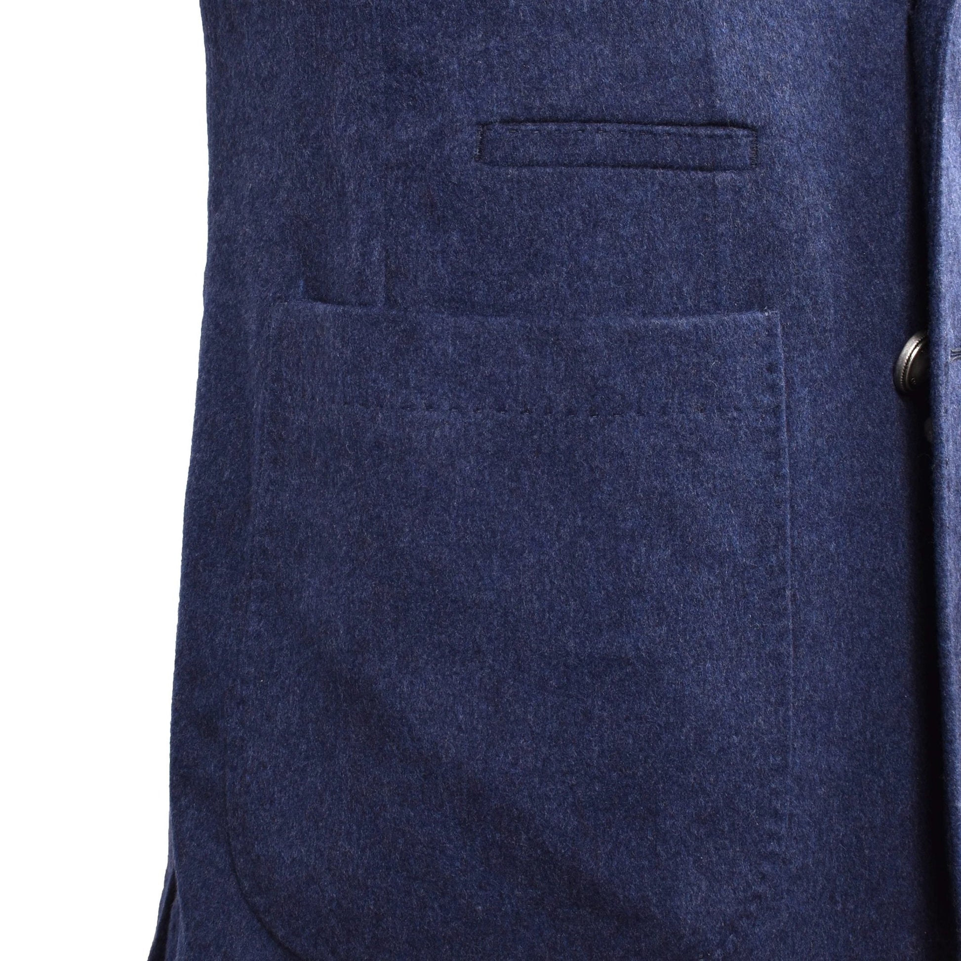 Brunello Cucinelli Blauer Wollblazer by Brunello Cucinelli