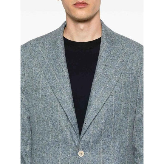 Brunello Cucinelli Blaues Seiden-Zweiteiler-Anzug by Brunello Cucinelli