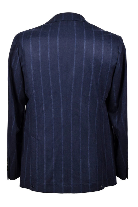 Brunello Cucinelli Blauer Wollblazer by Brunello Cucinelli