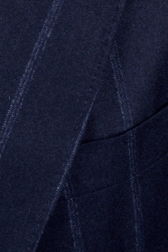 Brunello Cucinelli Blauer Wollblazer by Brunello Cucinelli
