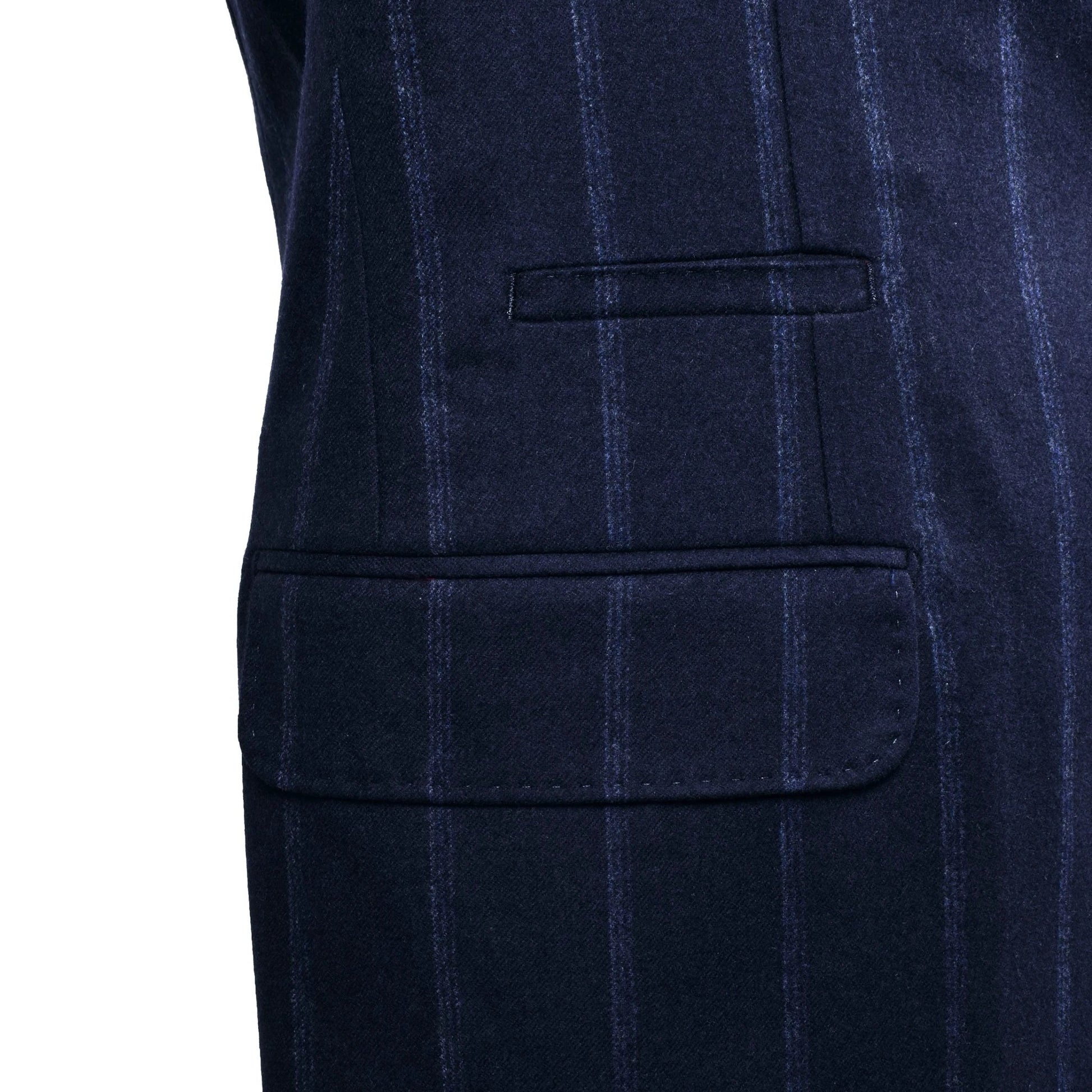 Brunello Cucinelli Blauer Wollblazer by Brunello Cucinelli